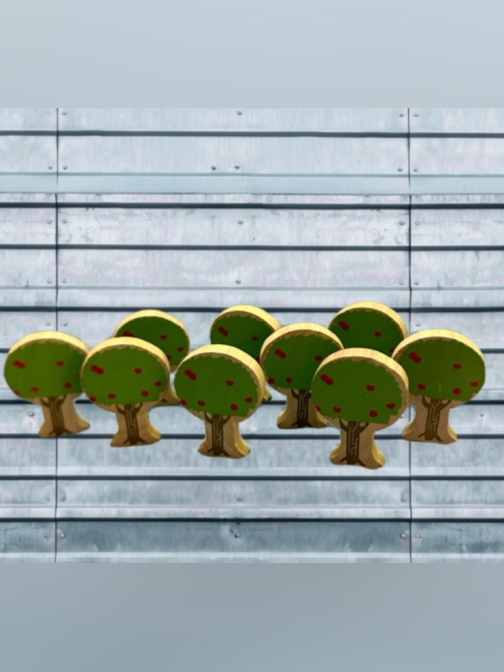 Thomas & Friends Wooden Green and Brown Apple Tree Figures